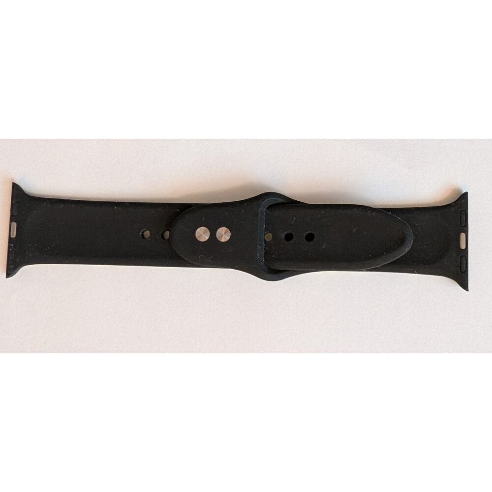 Posh Tech Apple Watch Band Black Yellow White Set of 2 - Picture 4 of 8